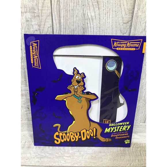 New Limited Edition Halloween Krispy Kreme Scooby-Doo Doughnut Box (Box Only) - Picture 1 of 4